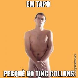 EM TAPO  PERQUÈ NO TINC COLLONS