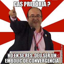 CAS PRETÒRIA ? NO EN SE RES. DEU SER UN EMBOLIC DE CONVERGÈNCIA