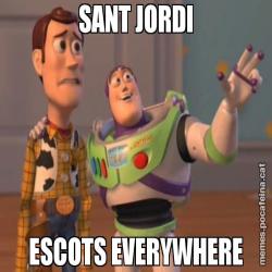 SANT JORDI ESCOTS EVERYWHERE