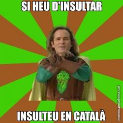 SI HEU D'INSULTAR INSULTEU EN CATALÀ