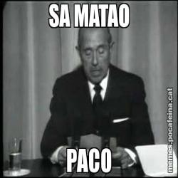 SA MATAO PACO