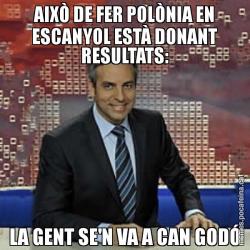 AIXÒ DE FER POLÒNIA EN ESCANYOL ESTÀ DONANT RESULTATS: LA GENT SE'N VA A CAN GODÓ