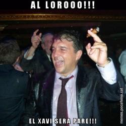 A L   L O R O O O ! ! ! E L   X A V I   S E R A   P A R E ! ! !