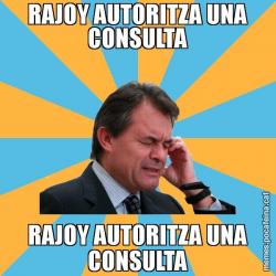 RAJOY AUTORITZA UNA CONSULTA RAJOY AUTORITZA UNA CONSULTA
