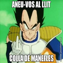 ANEU-VOS AL LLIT COLLA DE MANEFLES