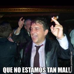 QUE NO ESTAMOS TAN MAL!,