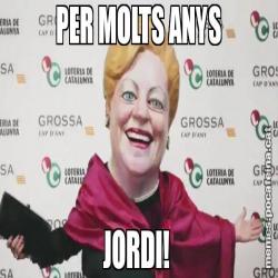 PER MOLTS ANYS JORDI!