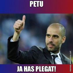 PETU JA HAS PLEGAT!