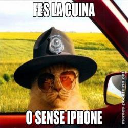 FES LA CUINA O SENSE IPHONE