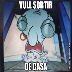VULL SORTIR DE CASA