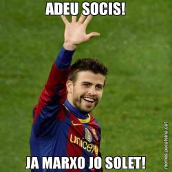 ADEU SOCIS! JA MARXO JO SOLET!