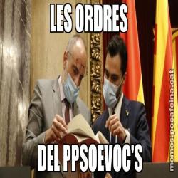 LES ORDRES  DEL PPSOEVOC'S