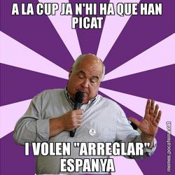A LA CUP JA N'HI HA QUE HAN PICAT I VOLEN "ARREGLAR" ESPANYA
