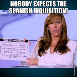 NOBODY EXPECTS THE SPANISH INQUISITION!