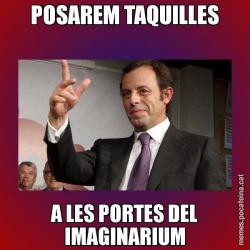 POSAREM TAQUILLES A LES PORTES DEL IMAGINARIUM