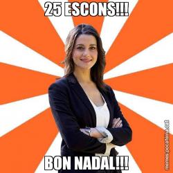 25 ESCONS!!! BON NADAL!!!