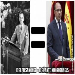 JOSEPH SÁNCHEZ = JOSÉ ANTONIO GOEBBELS