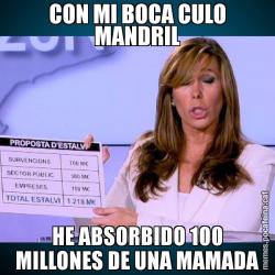 CON MI BOCA CULO MANDRIL HE ABSORBIDO 100 MILLONES DE UNA MAMADA
