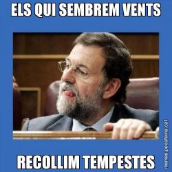 ELS QUI SEMBREM VENTS RECOLLIM TEMPESTES