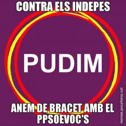 CONTRA ELS INDEPES ANEM DE BRACET AMB EL PPSOEVOC'S