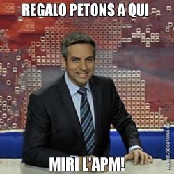 REGALO PETONS A QUI  MIRI L'APM!