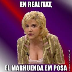 EN REALITAT, EL MARHUENDA EM POSA
