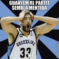 GUANYEM RL PARTIT SEMBLA MENTIDA N