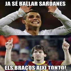 JA SÉ BALLAR SARDANES ELS BRAÇOS AIXI TONTO!
