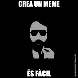 CREA UN MEME ÉS FÀCIL