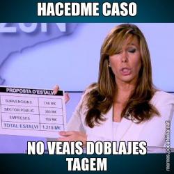 HACEDME CASO NO VEAIS DOBLAJES TAGEM