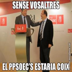 SENSE VOSALTRES EL PPSOEC'S ESTARIA COIX
