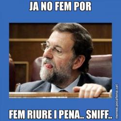 JA NO FEM POR FEM RIURE I PENA.. SNIFF..