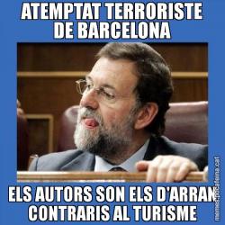 ATEMPTAT TERRORISTE DE BARCELONA ELS AUTORS SON ELS D'ARRAN CONTRARIS AL TURISME