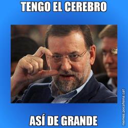 TENGO EL CEREBRO ASÍ DE GRANDE