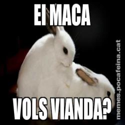 EI MACA VOLS VIANDA?