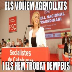 ELS VOLIEM AGENOLLATS I ELS HEM TROBAT DEMPEUS