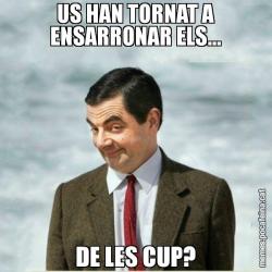 US HAN TORNAT A ENSARRONAR ELS... DE LES CUP?