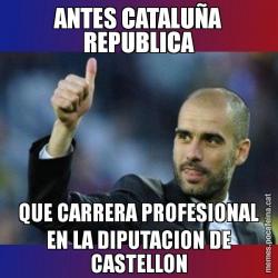 ANTES CATALUÑA REPUBLICA QUE CARRERA PROFESIONAL EN LA DIPUTACION DE CASTELLON
