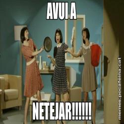 AVUI A NETEJAR!!!!!!