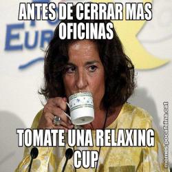 ANTES DE CERRAR MAS OFICINAS TOMATE UNA RELAXING CUP