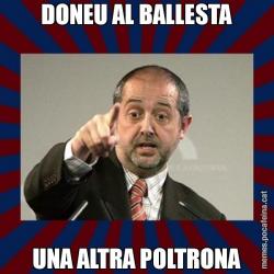 DONEU AL BALLESTA UNA ALTRA POLTRONA