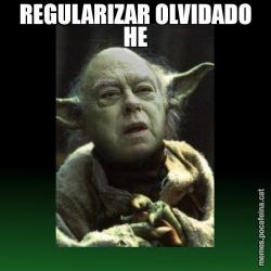 REGULARIZAR OLVIDADO HE