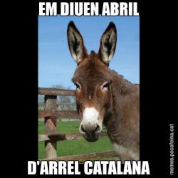 EM DIUEN ABRIL D'ARREL CATALANA