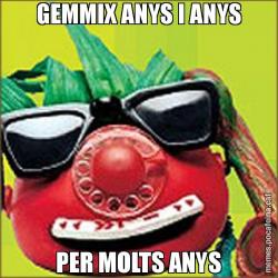 GEMMIX ANYS I ANYS PER MOLTS ANYS