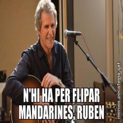N'HI HA PER FLIPAR MANDARINES, RUBEN
