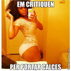 EM CRITIQUEN PER PORTAR CALCES