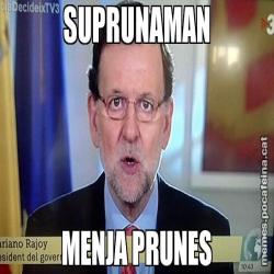 SUPRUNAMAN MENJA PRUNES