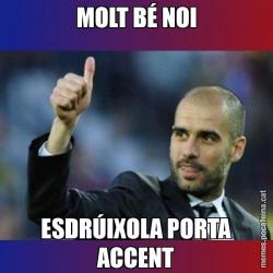 MOLT BÉ NOI ESDRÚIXOLA PORTA ACCENT