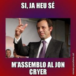 SI, JA HEU SÉ M'ASSEMBLO AL JON CRYER