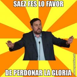 SAEZ FES LO FAVOR DE PERDONAR LA GLORIA